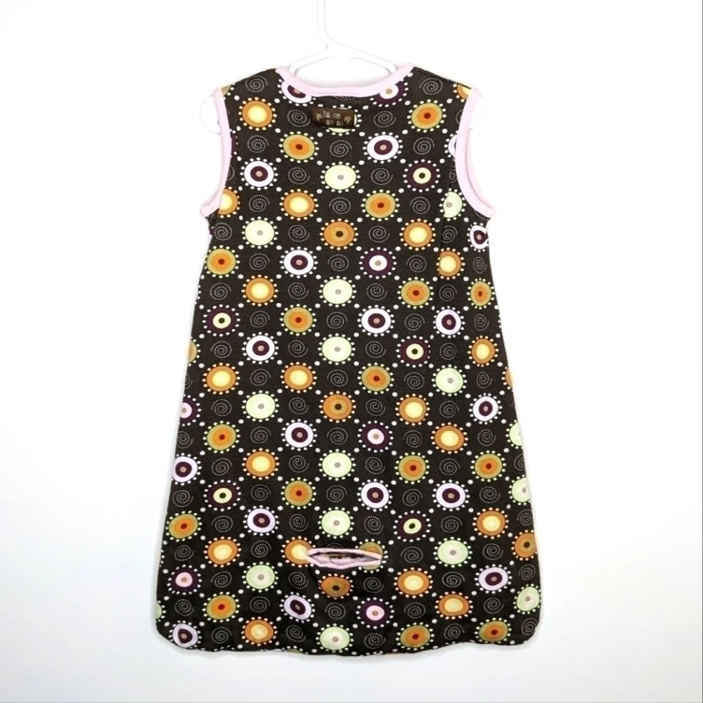 Hannah Banana Organic Polka Dot Sleep Sack Stroller Car Seat 0-9m